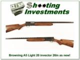 Browning A5 Light 20 26in Invector! - 1 of 4