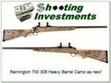 Remington Model 700 Varmint 308 Win Camo Exc Cond! - 1 of 4
