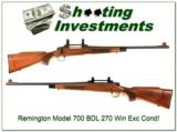 Remington Model 700 BDL 270 Win Exc Cond! - 1 of 4