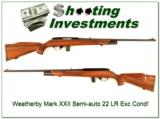 Weatherby Mark XXII 22 rimfire semi-auto Exc Cond! - 1 of 4