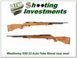 Weatherby Mark XXII 22 semi-auto Tube Blond about new! - 1 of 4
