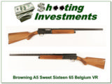 Browning A5 Sweet Sixteen 65 Belgium Blong Vent Rib! - 1 of 4