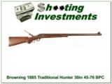 Browning 1885 45-70 BPCR 30in, case colored, oil finish! - 1 of 4