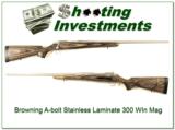 Browning A-bolt Stainless Laminate 300 Win Mag - 1 of 4