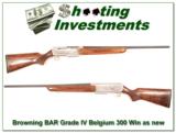 Browning BAR Grade IV 300 Win Mag full Belgium! - 2 of 4