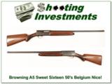 Browning A5 Sweet Sixteen 53 Belgium nice! - 1 of 4