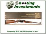 Browning BLR 70 Belgium 308 in the box! - 2 of 4