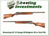 Browning A5 12 Gauge 1960 Belgium 28in Vent Rib! - 1 of 4