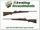Sako AV Fiber Synthetic 270 Win looks unfired - 1 of 4