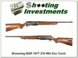 Browning BAR 270 Win Grade I early steel receiver! - 1 of 4
