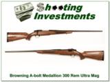 Browning A-bolt Medallion 300 Rem Ultra Magnum RUM! - 1 of 4