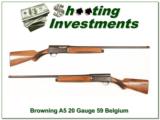 Browning A5 20 Gauge 59 Belgium - 1 of 4
