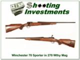 Winchester Model 70 in 270 Weatherby Magnum Exc Wood! - 2 of 4
