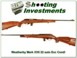 Weatherby Mark XXII 22 Auto Exc Cond! - 2 of 4