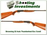 Browning 22 Auto Takedown Tumbwheel Exc Cond! - 2 of 4
