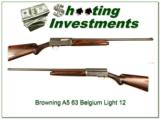 Browning A5 Light 12 63 Belgium - 1 of 4