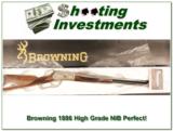 Browning 1886 45-70 High Grade NIB - 1 of 4