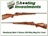 Weatherby Mark V Deluxe 300 Wthy Mag - 1 of 4