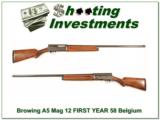 Browning A5 Magnum 12 58 Belgium First Year! - 1 of 4
