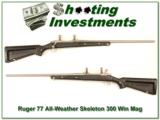 Ruger Mark II Stainless All-weather “Skeleton” 300 Exc Cond - 1 of 4