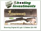 Browning A5 Light 12 Stalker 22in Invector Plus NIB - 1 of 4