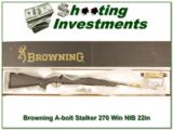 Browning A-bolt II 22in Stalker 270 Win last ones! - 2 of 4