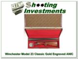 Winchester Model 23 Classic 12 Gauge Gold on SIDES! - 1 of 4