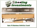 Sako 75 Stainless 30-06 Exc Cond - 1 of 4