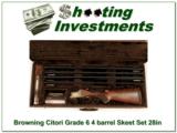 Browning Citori Grade 6 VI rare 4 barrel set as new in case with boxes! - 1 of 5