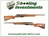 Browning BAR Safari Grade 308 Exc Cond! - 1 of 4