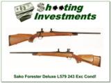 Sako Forester Deluxe L579 243 Win Exc Cond - 1 of 4