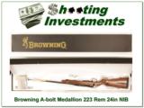Browning A-bolt II Medallion 223 Rem Win last ones! - 1 of 4