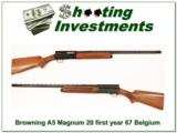 Browning A5 Magnum 20 Gauge first year 67 Belgium! - 1 of 4