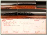 Weatherby Mark V Deluxe LH 300 in box!
***LEFT
HAND*** - 4 of 4