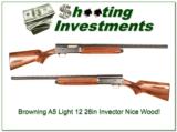 Browning A5 Light 12 26in Invector nice wood! - 1 of 4