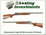 Browning A5 Light 20 28in Invector XXX Wood! - 1 of 4