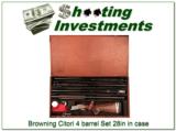 Browning Citori 4 Barrel set 28in in case - 1 of 5