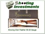 Browning Citori Feather XS 20 gauge 30in ported barrels! - 1 of 4