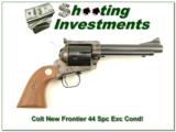 Colt New Frontier SAA 44 Special 5.5 in looks new! - 1 of 4