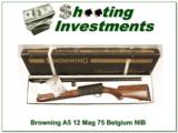 Browning A5 Mag 12 75 Belgium unfired in box! - 1 of 4