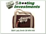 Smith & Wesson Lady Smith 38 Stainless NRA NIB! - 1 of 4