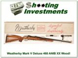 Weatherby Mark V Deluxe Custom Shop 460 ANIB! - 1 of 4