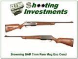 Browning BAR 7mm Rem Mag Exc Cond! - 1 of 4