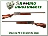 Browning A5 1961 Belgium 12 Gauge - 1 of 4