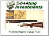Weatherby Regency 12 Gauge 26in barrels in box - 1 of 4