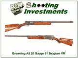 Browning A5 20 gauge 61 Belgium Vent Rib! - 1 of 4