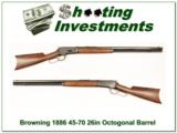 Browning 1886 45-70 Octagonal Barrel rifle - 1 of 4