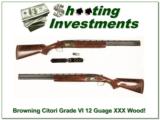 Browning Citori Grade 6 VI 12 gauge XX Wood! - 1 of 4