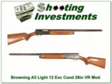 Browning A5 Light 12 28in Vent Rib Modified Exc Cond! - 1 of 4