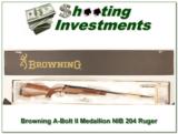 Browning A-bolt II Medallion 204 Ruger last ones! - 1 of 4